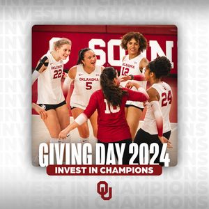 Image post by @ou_volleyball on Instagram