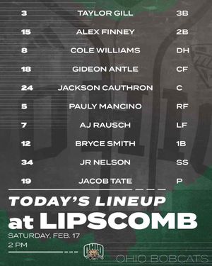 Image post by @Ohio_Baseball on Twitter