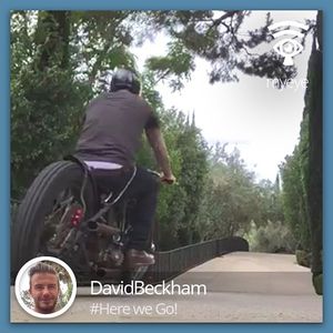 Image post by @davidbeckham on Instagram