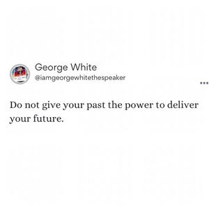 Image post by @iamgeorgewhitethespeaker on Instagram
