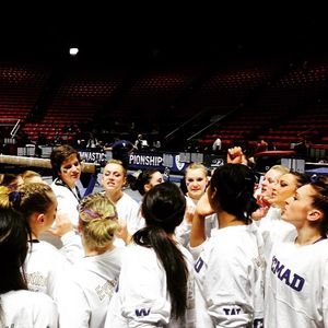 Image post by @uwgymnastics on Instagram