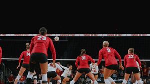 Video post by @OhioStateWVB on Twitter