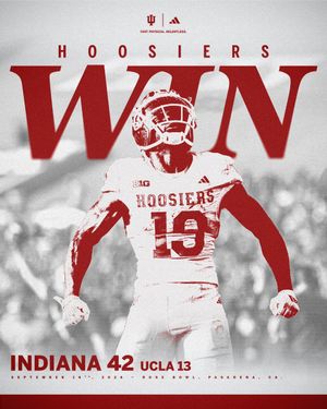 Image post by @IndianaFootball on Twitter