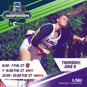 Image post by @lsutrackfield on Instagram