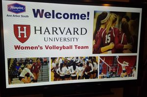 Image post by @harvardwvball on Instagram