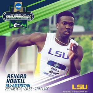 Image post by @lsutrackfield on Instagram