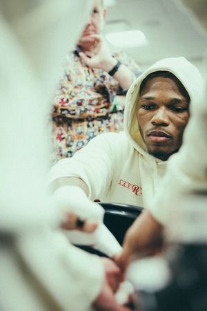Image post by @MatchroomBoxing on Twitter