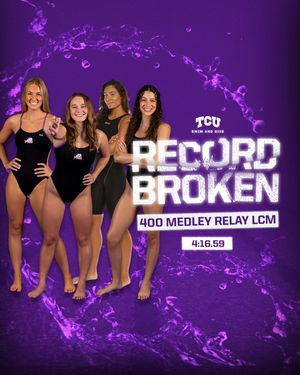 Image post by @tcu_swimdive on Instagram