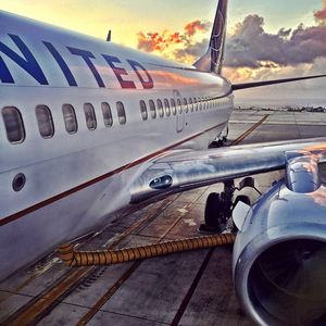 Image post by @united on Instagram