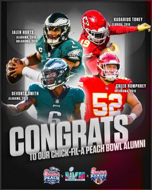 Image post by @CFAPeachBowl on Twitter