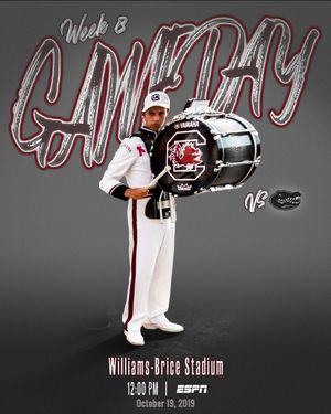 Image post by @carolinabanddrumline on Instagram