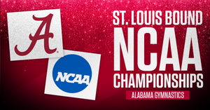 Image post by @BamaGymnastics on Twitter