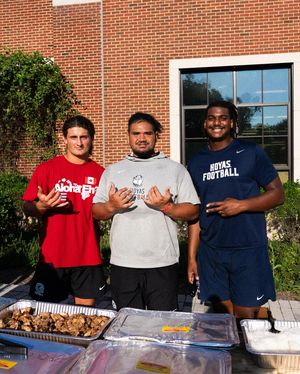 Image post by @hoyafootball on Instagram