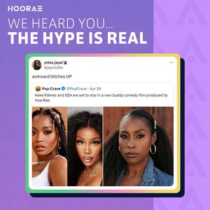 Image post by @HOORAEMedia on Twitter