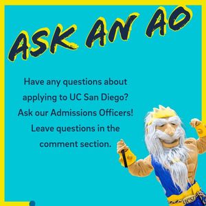 Image post by @ucsdadmissions on Instagram