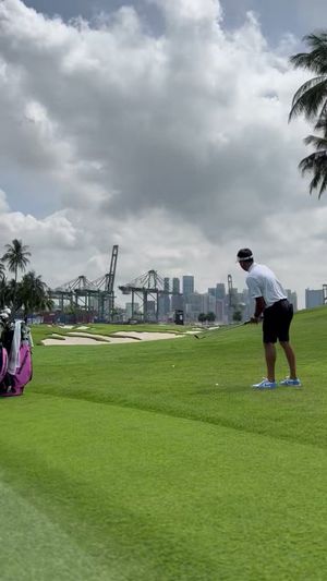 Video post by @bubbawatson on Twitter