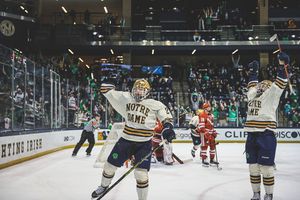 Image post by @nd_hockey on Instagram
