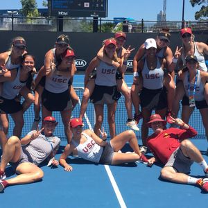 Image post by @uscwomenstennis on Instagram