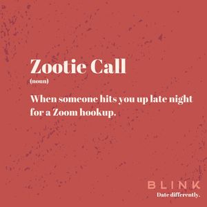 Image post by @theblinkdate on Instagram