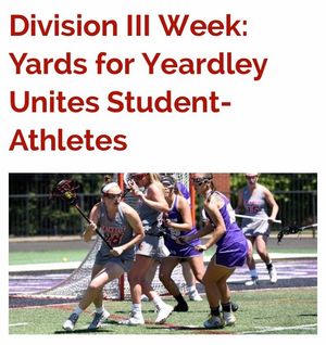 Image post by @catholicu_wlax on Instagram