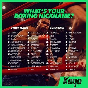 Image post by @kayosports on Instagram