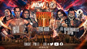 Image post by @AEW on Twitter