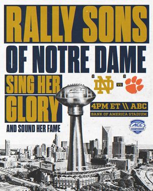 Image post by @ndfootball on Instagram