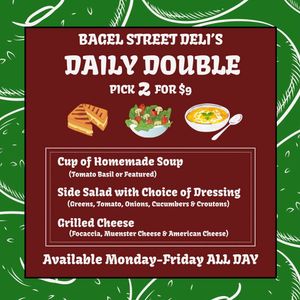 Image post by @bagelstreetdeli on Instagram