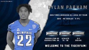 Image post by @memphisfootball on Instagram