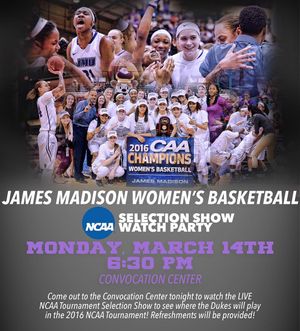 Image post by @jmuwbasketball on Instagram