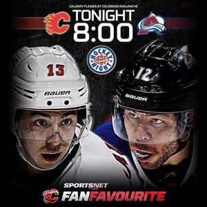Image post by @nhlflames on Instagram
