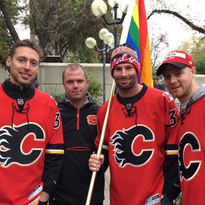 Image post by @nhlflames on Instagram