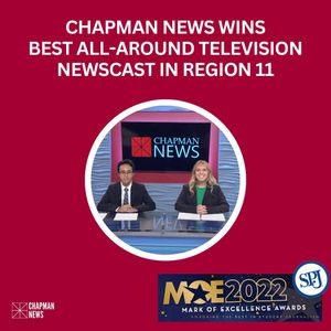 Image post by @chapmannews on Instagram