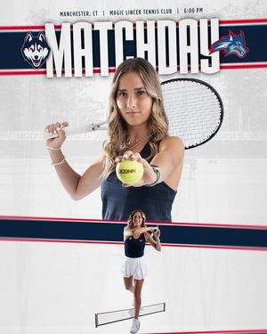 Image post by @uconnwtennis on Instagram