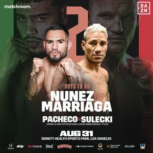 Image post by @MatchroomBoxing on Twitter/X