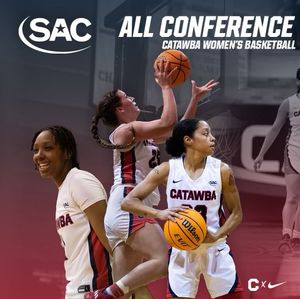 Image post by @catawba_wbb on Twitter