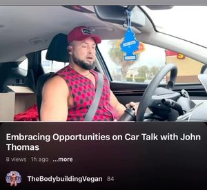 Image post by @thebodybuildingvegan on Instagram