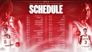 Image post by @IndianaMBB on Twitter