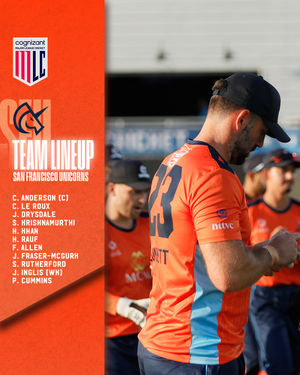 Image post by @mlcricketusa on Instagram