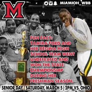 Image post by @miamioh_wbb on Instagram