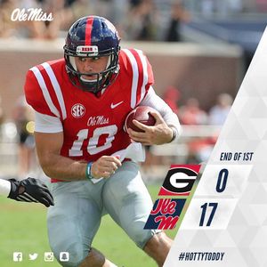 Image post by @olemissfb on Instagram