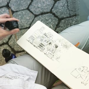 Image post by @drawingcenter on Instagram