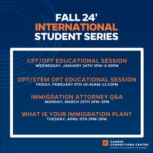 Image post by @ufcareercenter on Instagram