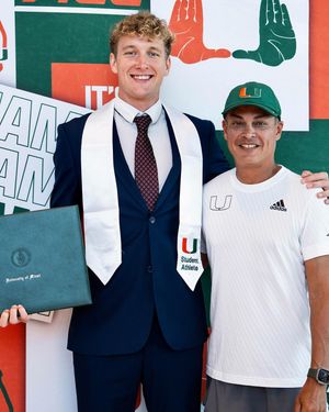 Image post by @miamihurricanes on Instagram