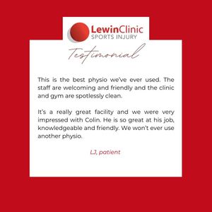 Image post by @thelewinclinic on Instagram