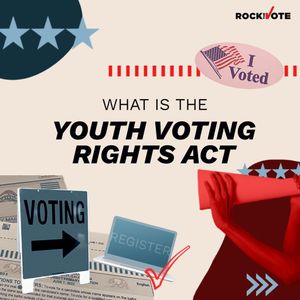 Image post by @rockthevote on Instagram