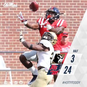 Image post by @olemissfb on Instagram