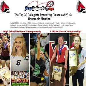 Image post by @ballstatewvb on Instagram