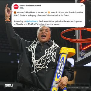 Image post by @sportsbusinessjournal on Instagram