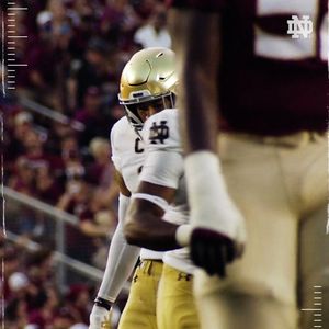 Video post by @ndfootball on Twitter